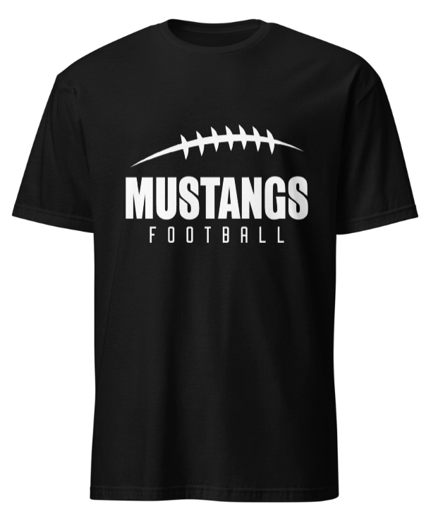 Mustangs Football 2 T-shirt