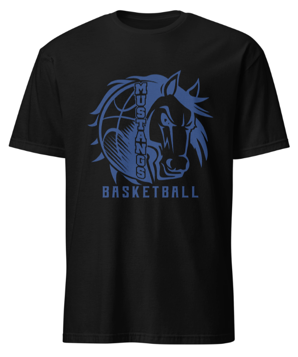 Mustangs Basketball T-shirt