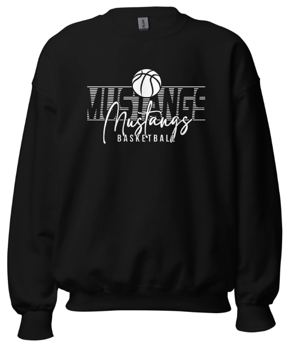 Mustang basketball sweatshirt