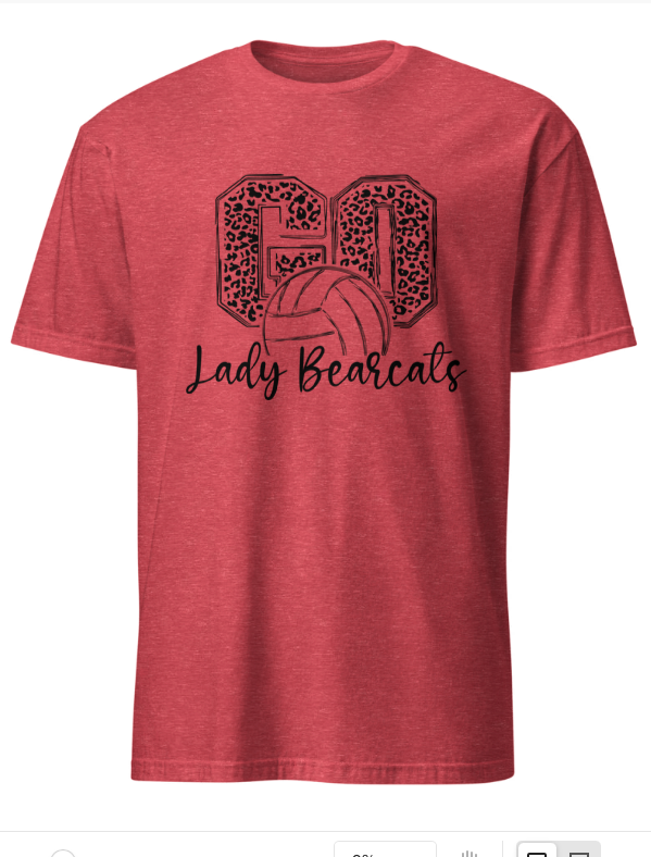 Bearcats Lady Volleyball T-shirt